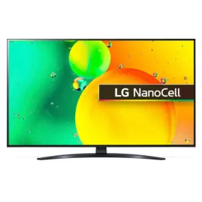 LG Nano76 43" 4K Ultra HD HDR LED Smart TV - Ashed Blue | 43NANO766QA.AEK