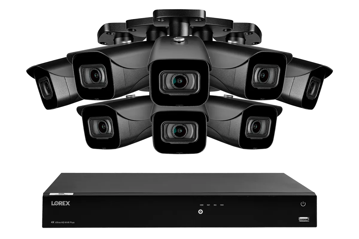 Lorex 4K 16-Channel 3TB NVR System with 8 IP Bullet Cameras
