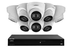 Lorex 4K 16-Channel 3TB NVR System with 8 IP Dome Cameras