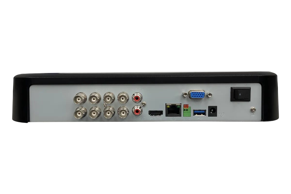 Lorex 4K 8 Channels 2TB Wired DVR System with 4K Deterrence Bullet Cameras