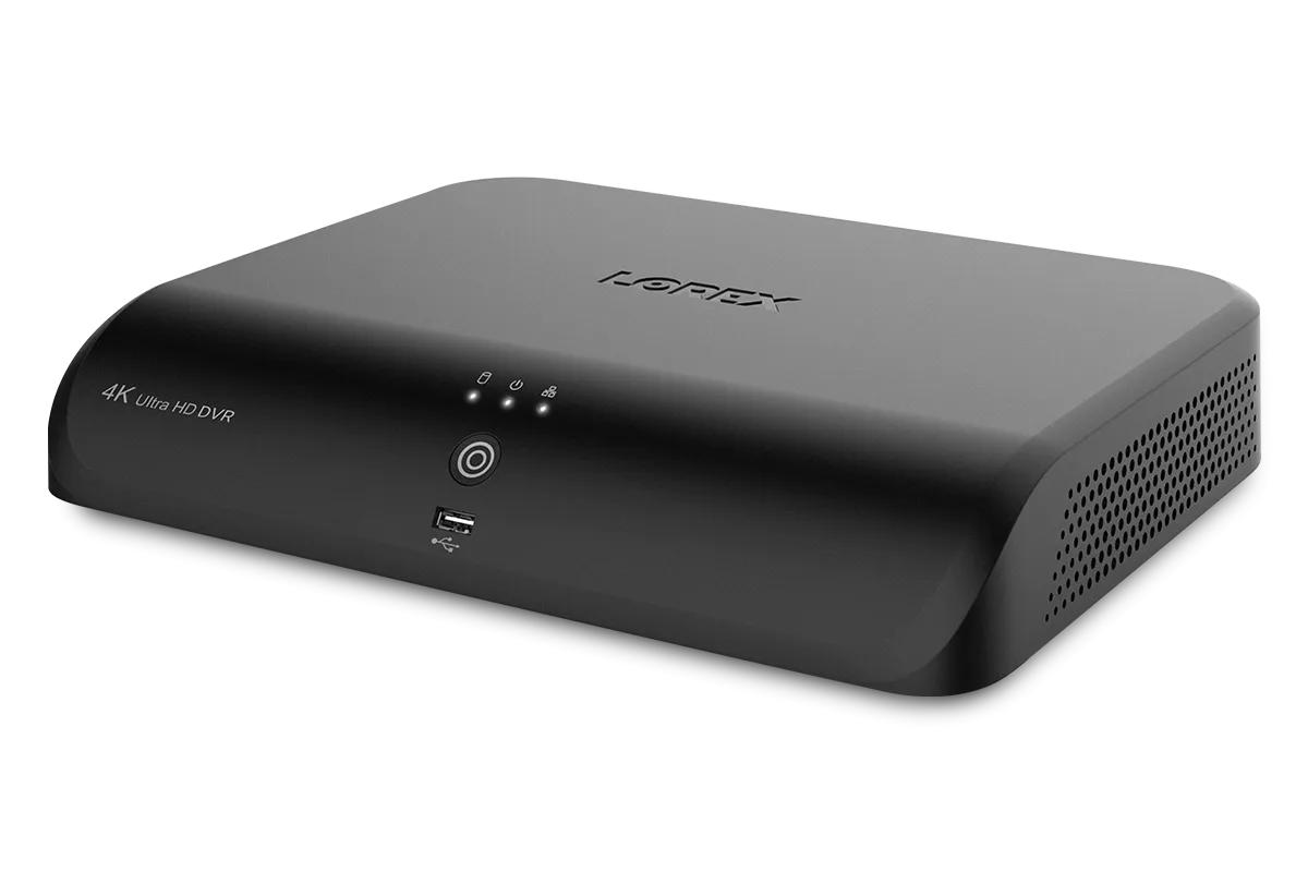 Lorex 4K 8 Channels 2TB Wired DVR System with Eight 4K Deterrence Bullet Cameras