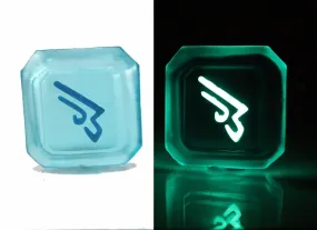 Machinist Clear Glow in the Dark Job Stone - FFXIV