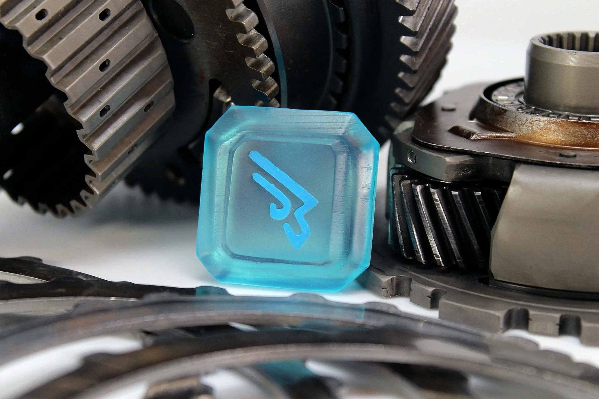 Machinist Clear Glow in the Dark Job Stone - FFXIV
