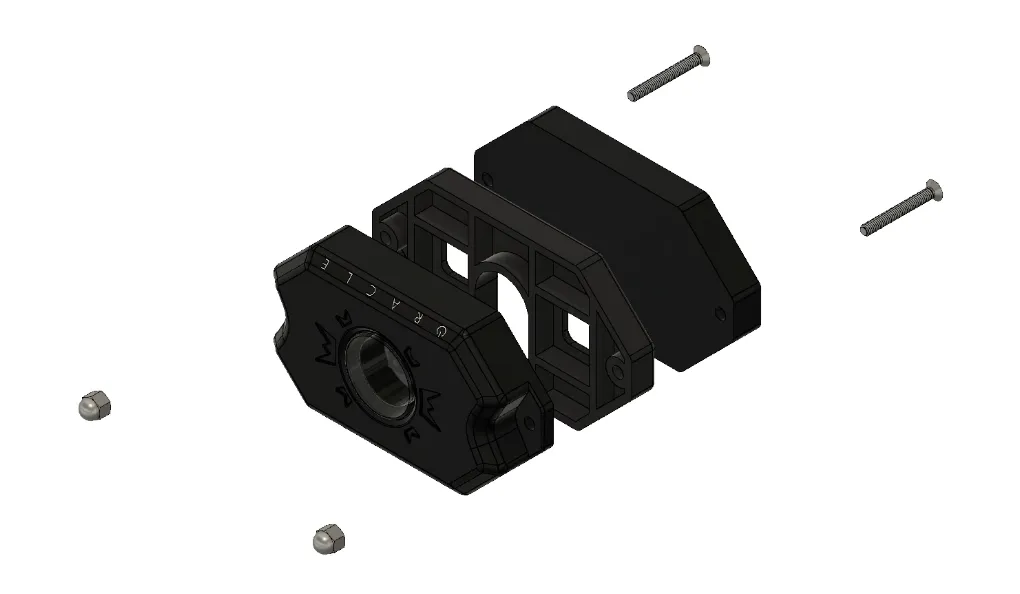 Magnet Adapter Kit for ORACLE Lighting LED Rock Light (Single)