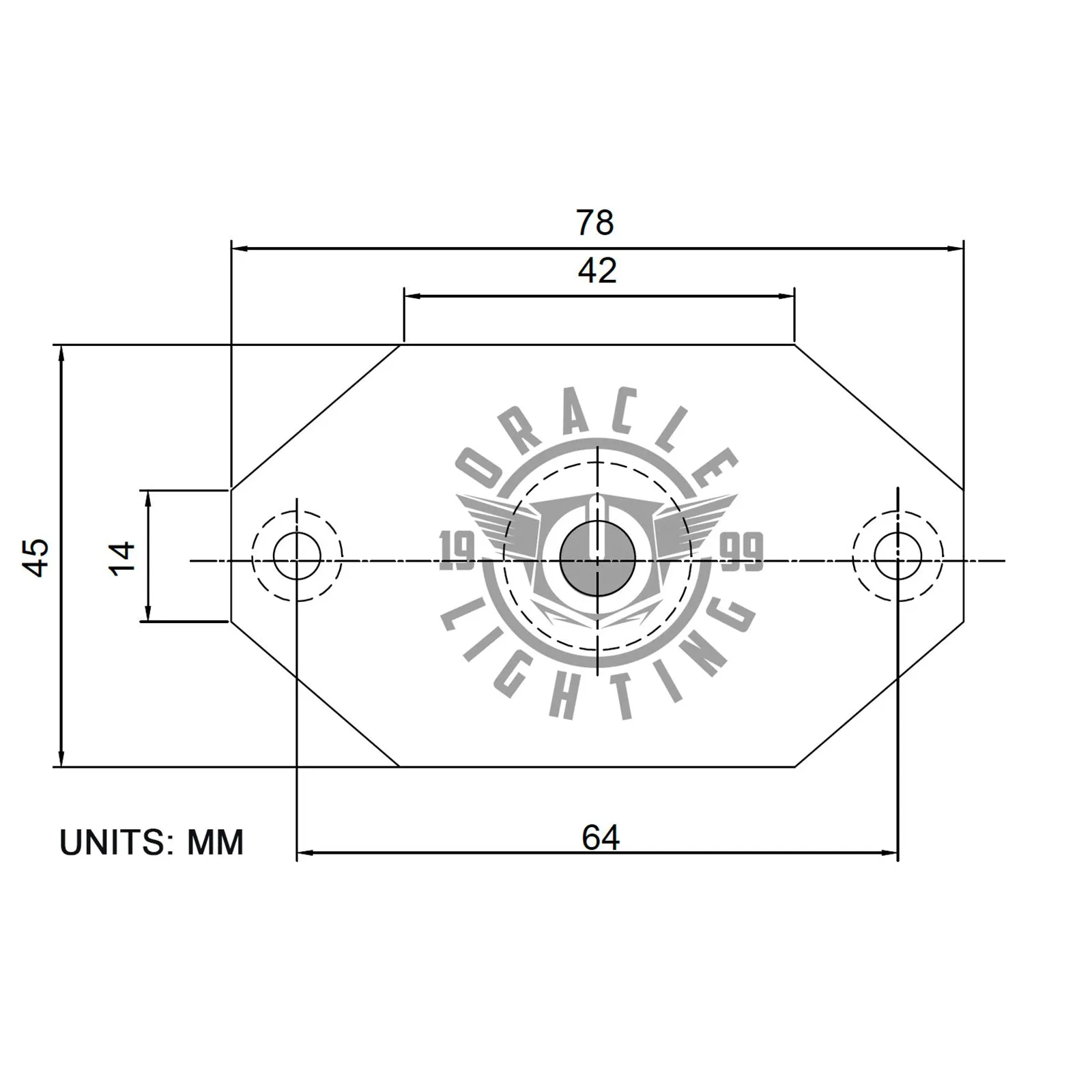 Magnet Adapter Kit for ORACLE Lighting LED Rock Light (Single)
