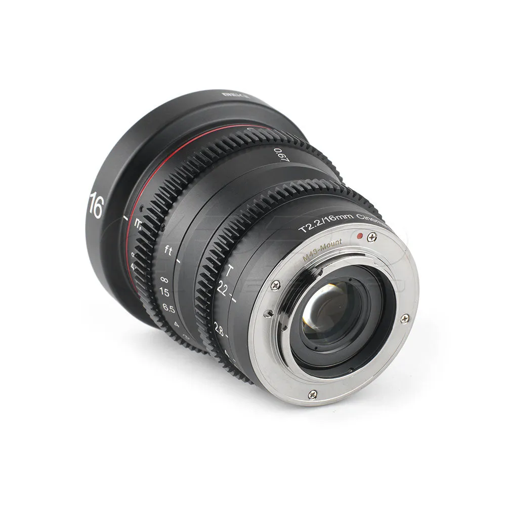 MEIKE 16mm T2.2 Manual Focus Cinema Prime Lens MFT Mount