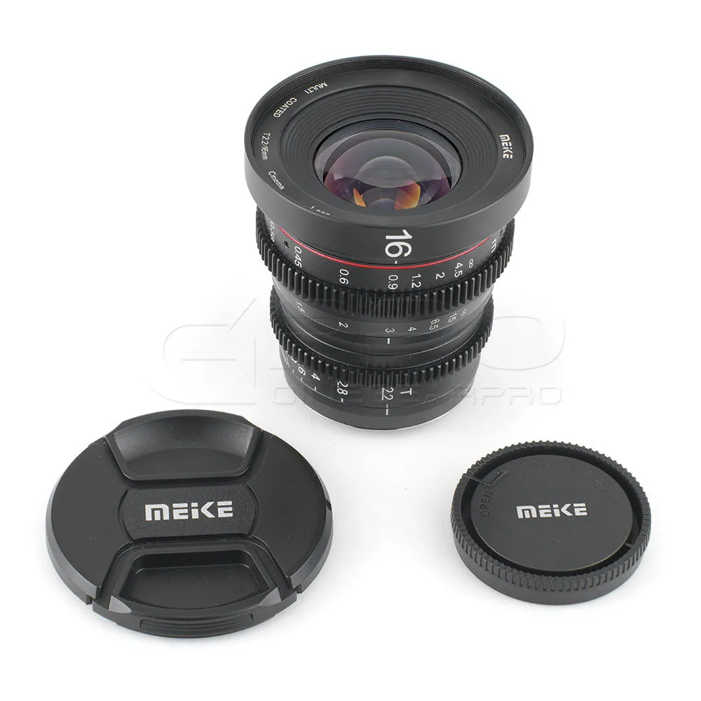 MEIKE 16mm T2.2 Manual Focus Cinema Prime Lens MFT Mount