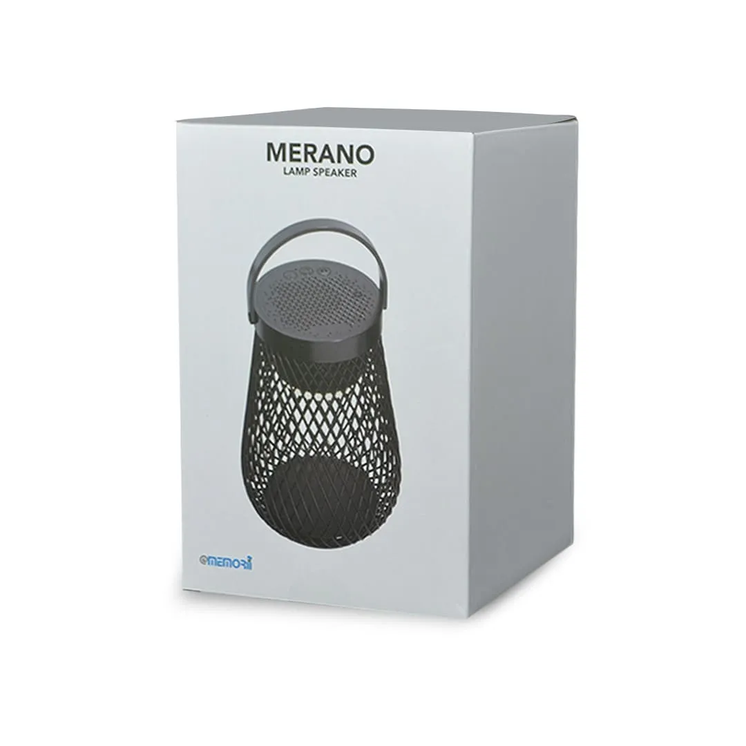 MERANO  @memorii مكبر صوت لاسلكي  أسود