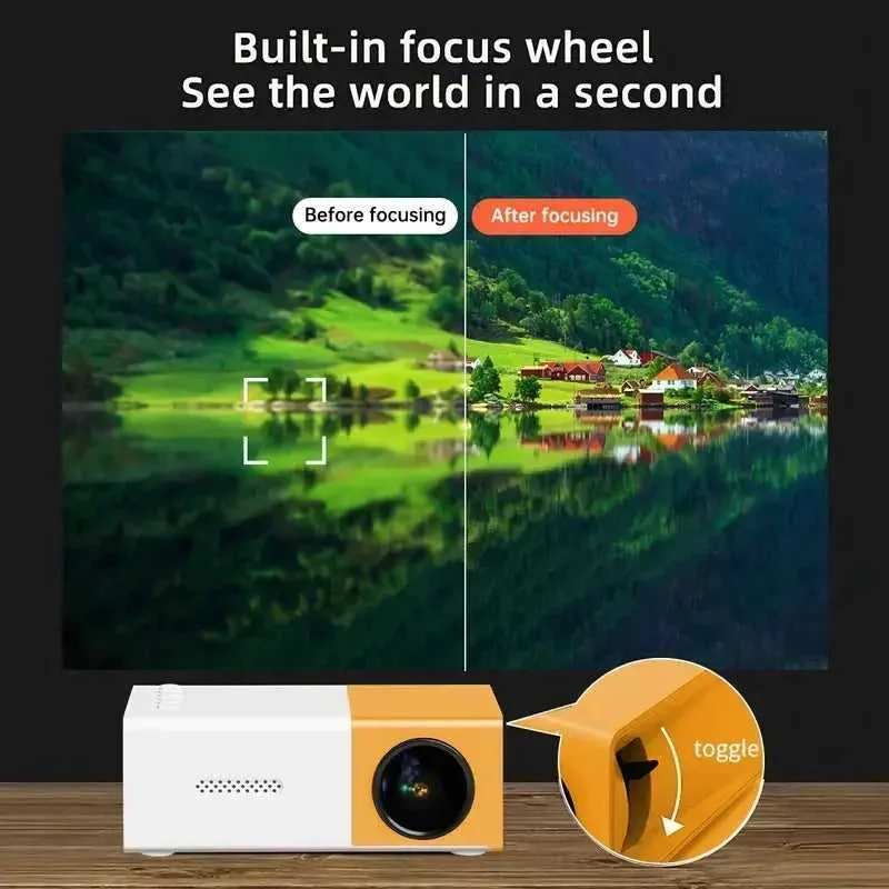 Mini LED Projector 2024 New YG300