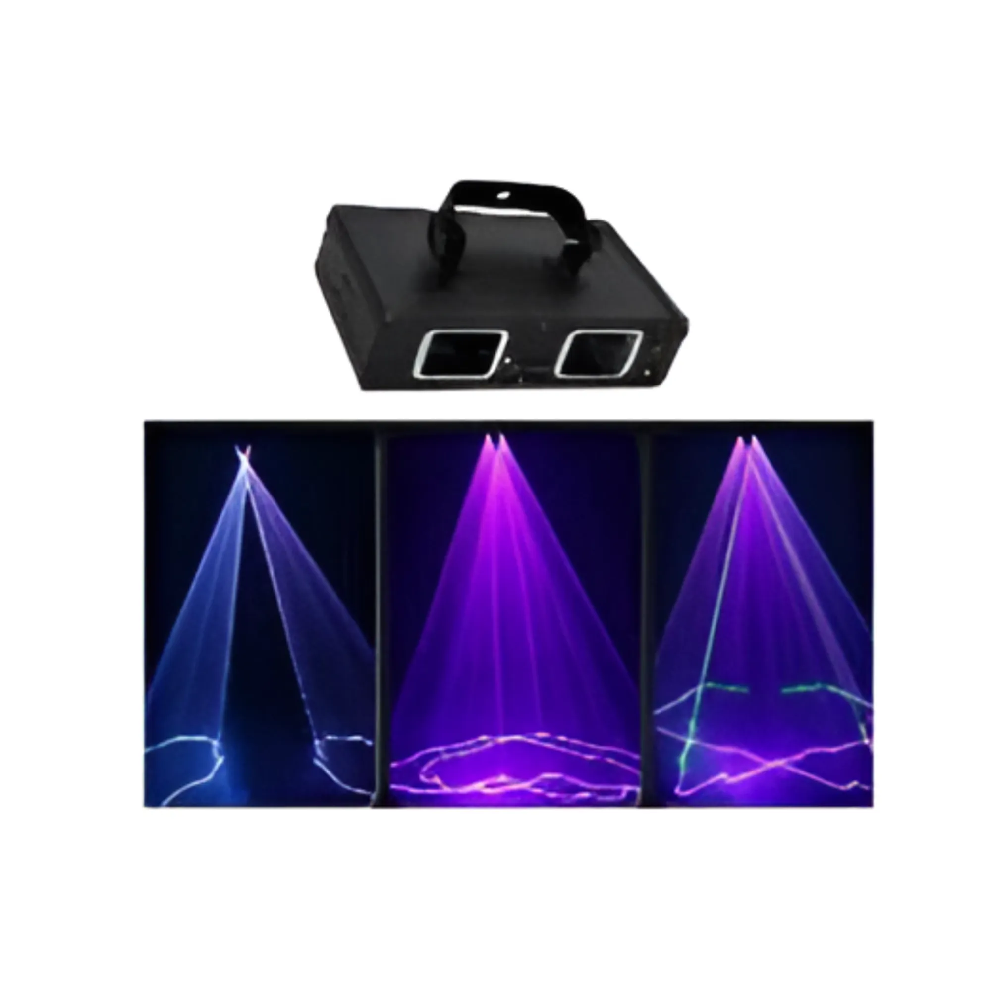 Multi-Effect Double-Head Full Colour Line Laser Stage Light