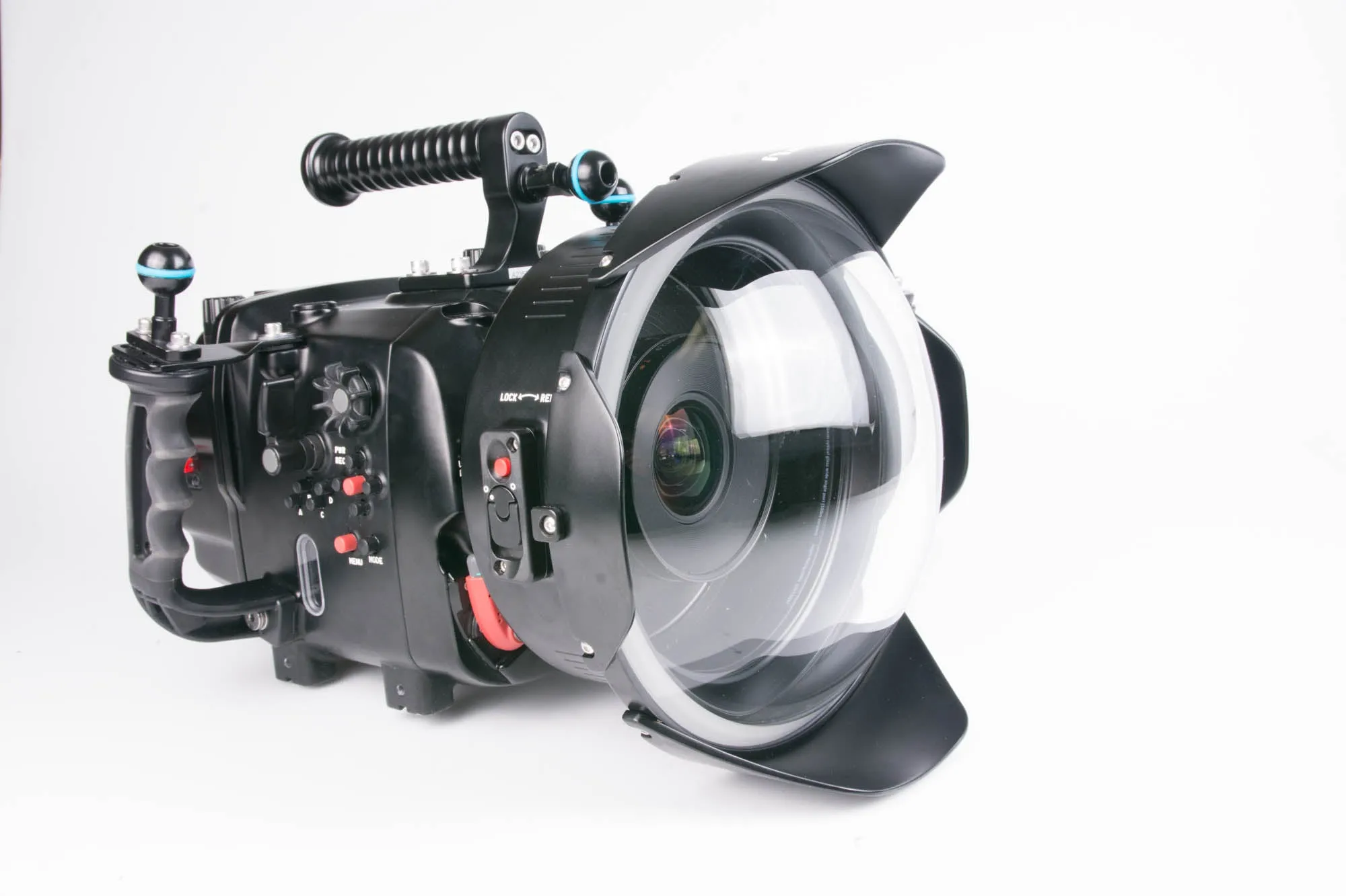 N120 to N200 Port Adaptor ~for Cinema Lenses on N120 Cinema and DSLR Housings