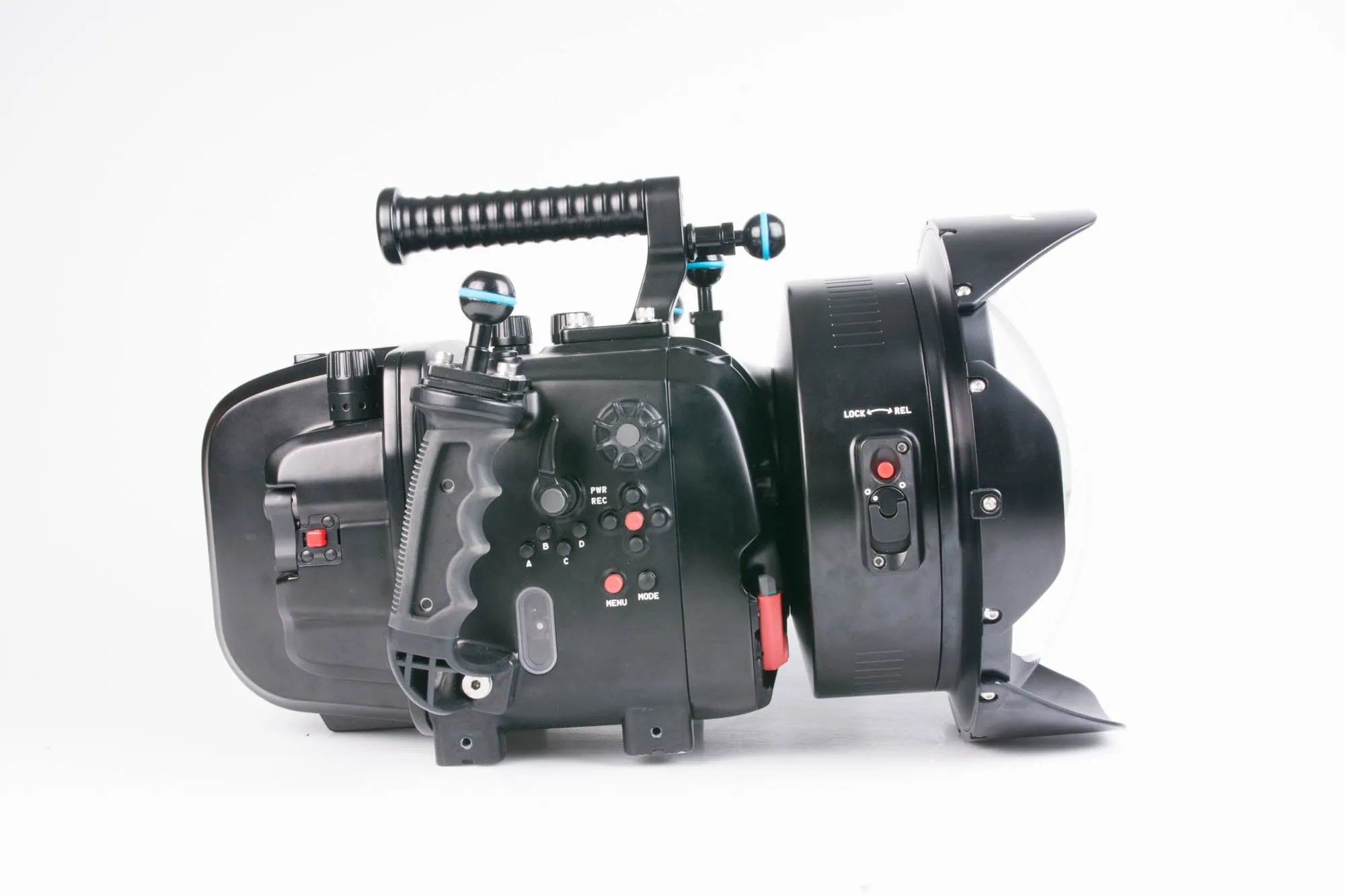N120 to N200 Port Adaptor ~for Cinema Lenses on N120 Cinema and DSLR Housings