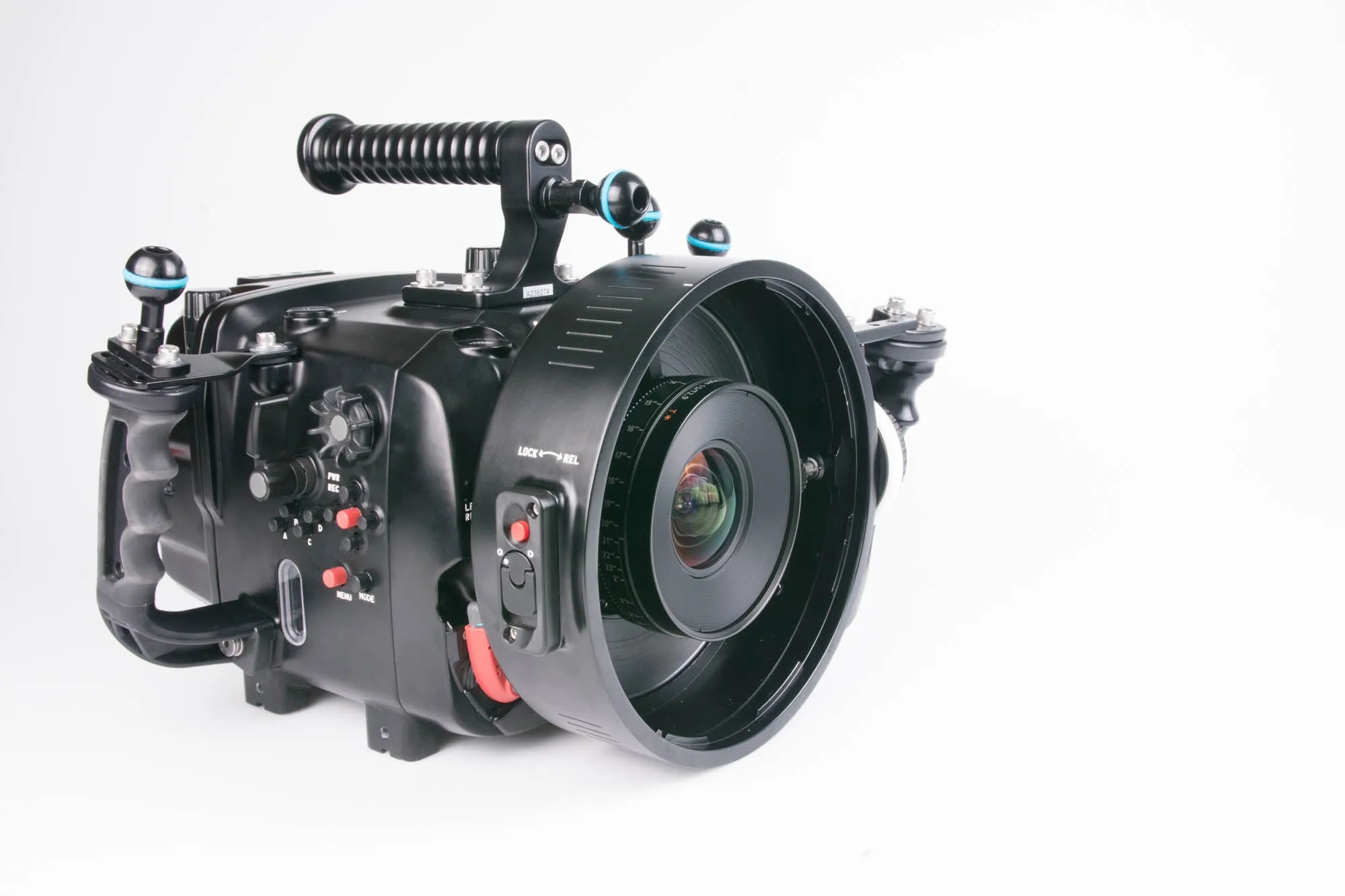 N120 to N200 Port Adaptor ~for Cinema Lenses on N120 Cinema and DSLR Housings