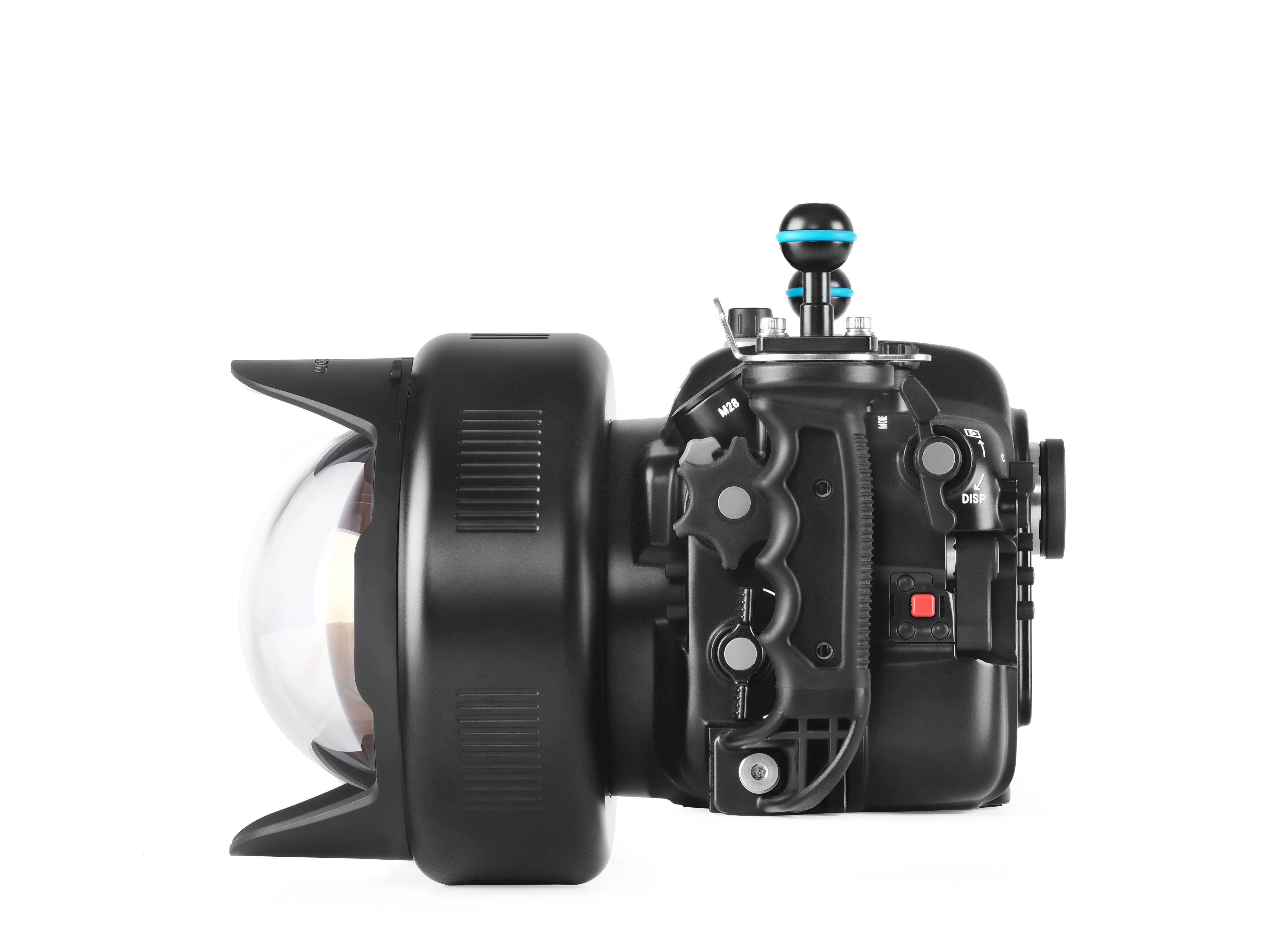 N120/N100 Fisheye Conversion Port with Integrated Float Collar (FCP) 170 Deg. FOV with Compatible 28mm Lenses