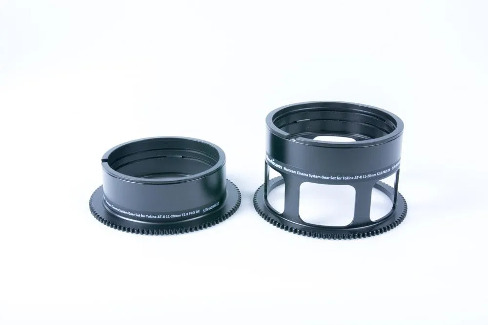 Nauticam Cinema System Gear Set for Tokina AT-X 11-20mm F2.8 PRO DX