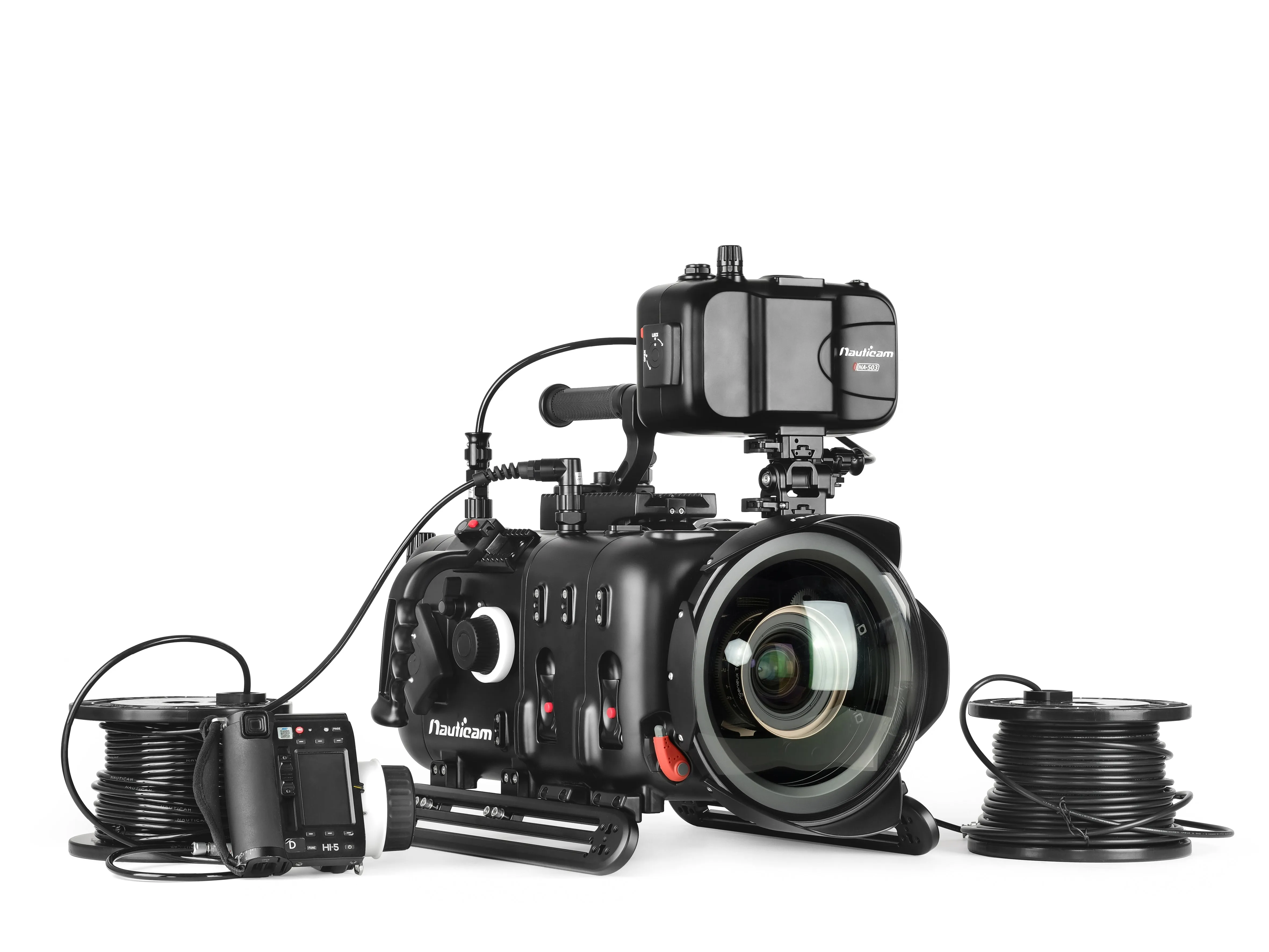 Nauticam Underwater Housing for ARRI ALEXA 35 Camera (includes housing extension 100mm and N200 250mm optical glass wide angle port)