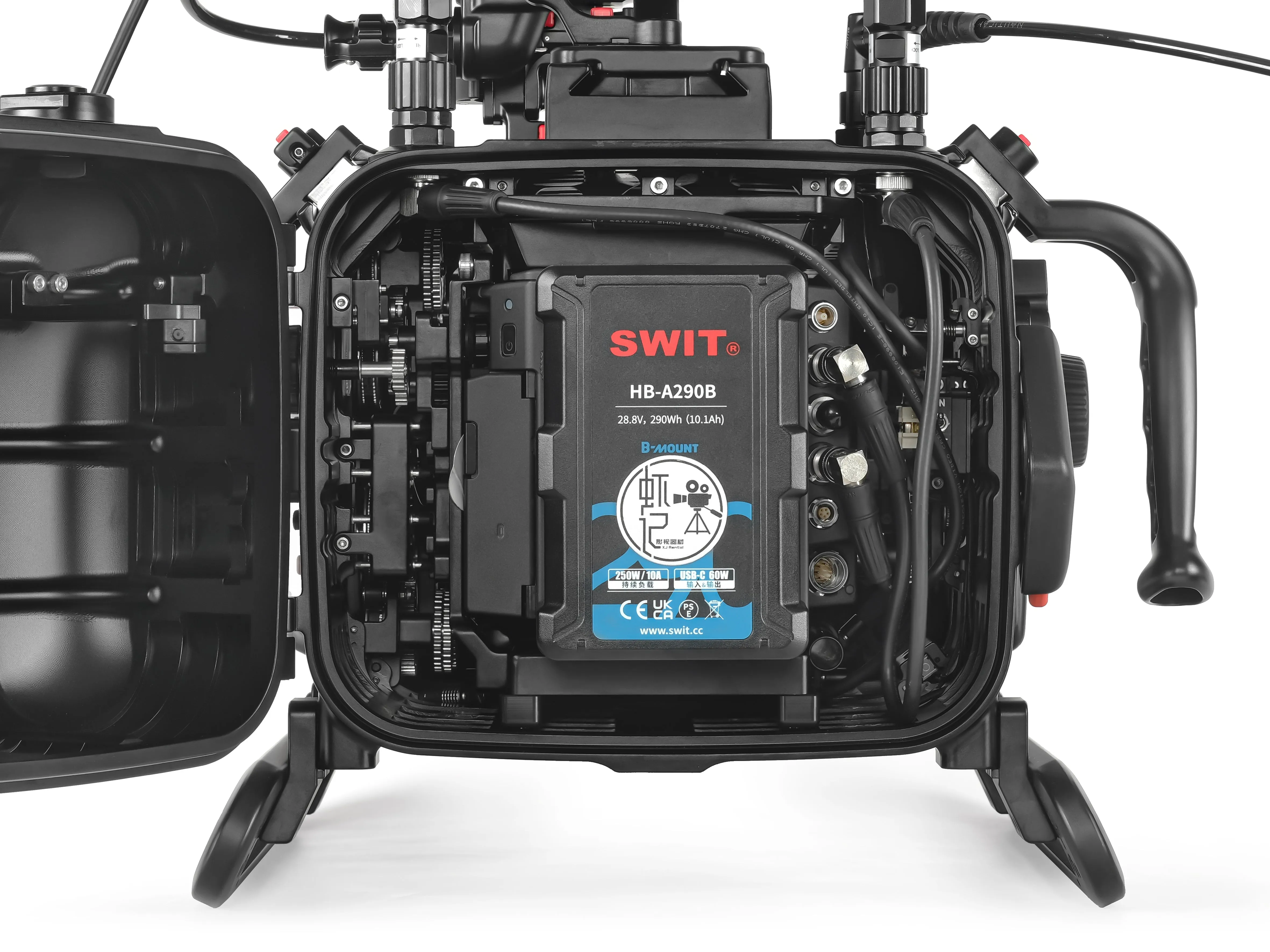 Nauticam Underwater Housing for ARRI ALEXA 35 Camera (includes housing extension 100mm and N200 250mm optical glass wide angle port)