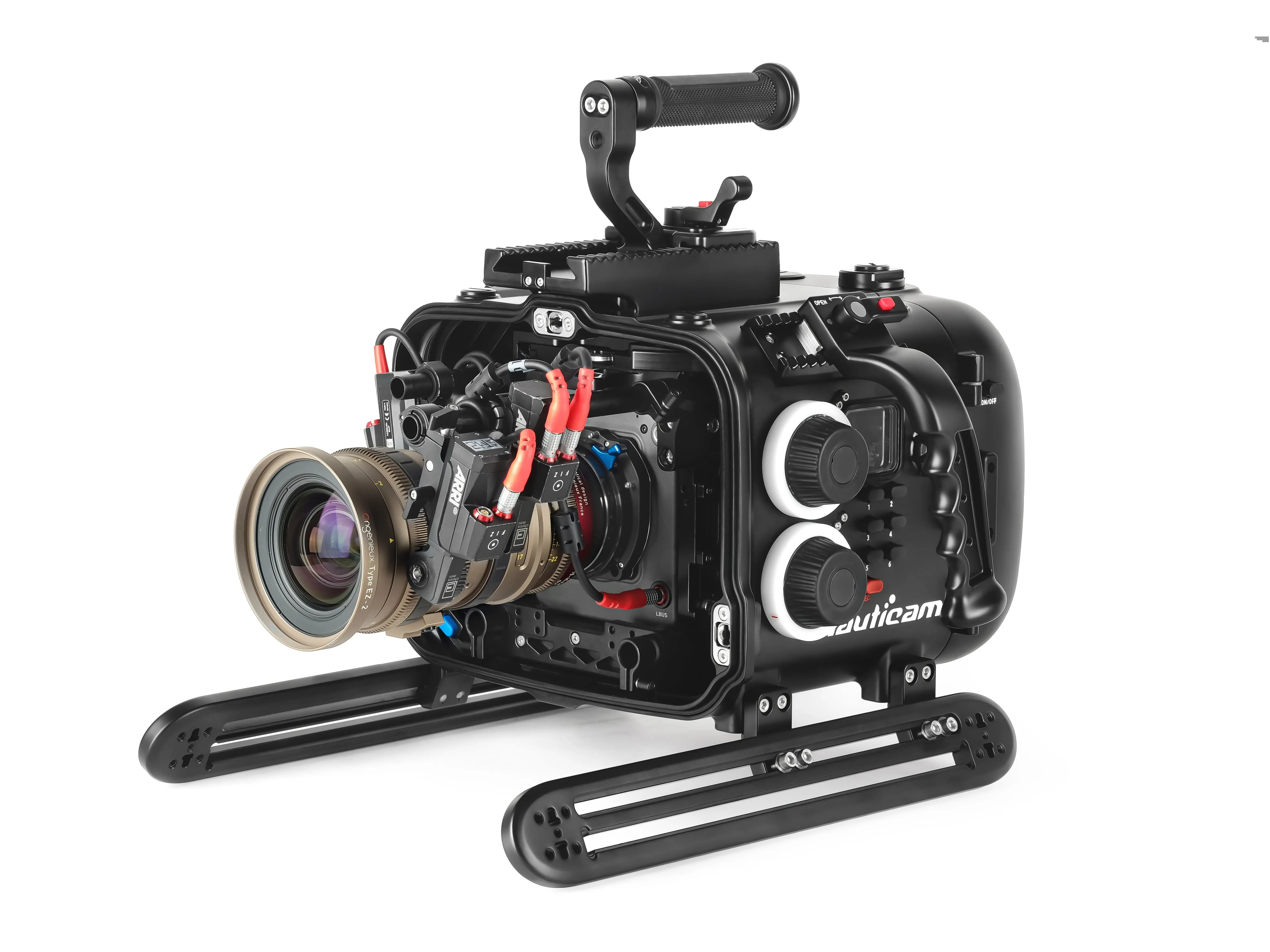Nauticam Underwater Housing for ARRI ALEXA 35 Camera (includes housing extension 100mm and N200 250mm optical glass wide angle port)
