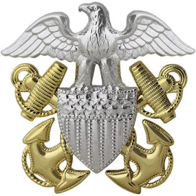 Navy Cap Device: Officer - regulation size