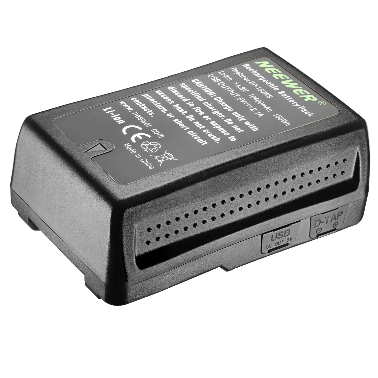 NEEWER 6600mAh / 10400mAh Rechargeable V Mount/V Lock Battery