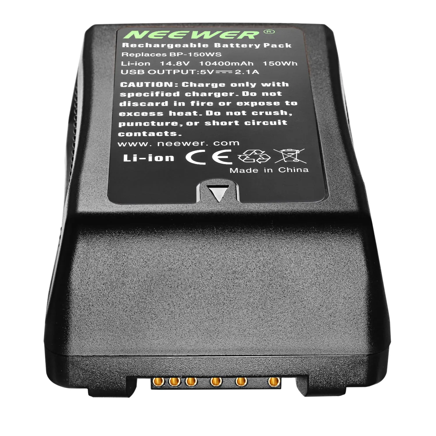 NEEWER 6600mAh / 10400mAh Rechargeable V Mount/V Lock Battery
