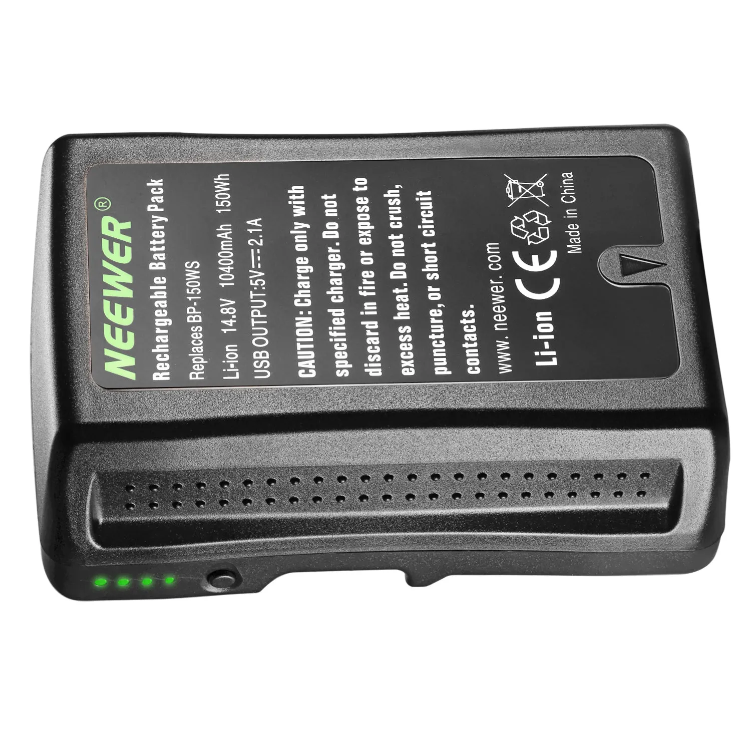 NEEWER 6600mAh / 10400mAh Rechargeable V Mount/V Lock Battery