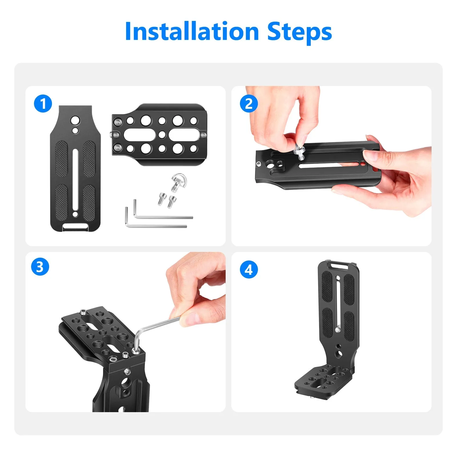 NEEWER L Shape Bracket Quick Release Plate