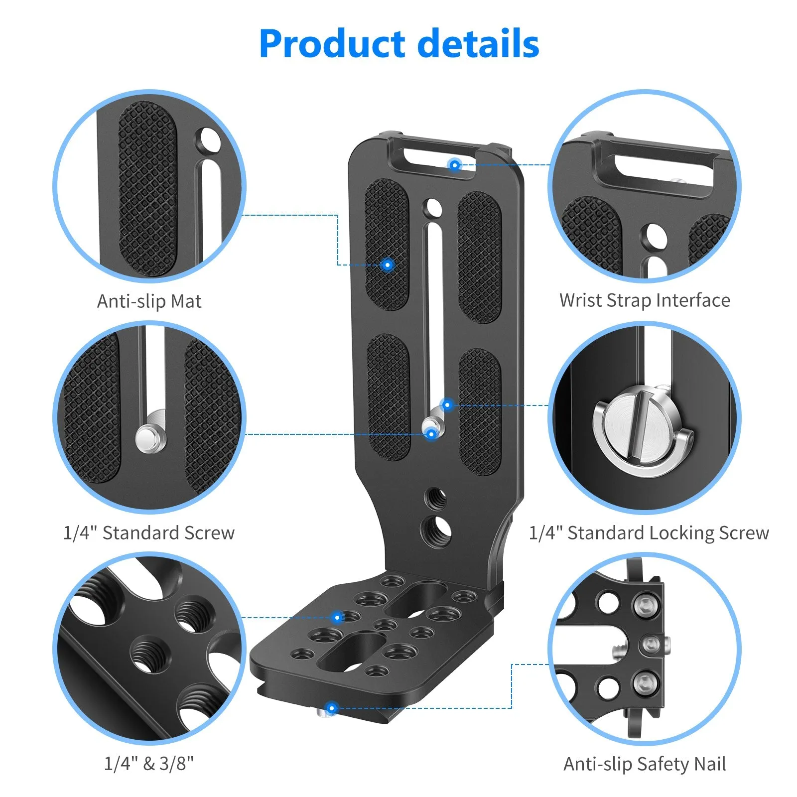 NEEWER L Shape Bracket Quick Release Plate