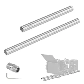 NEEWER SR014 Stainless Steel 19mm Rod Set