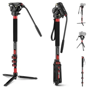 NEEWER TP71 71.6" Pro Carbon Fiber Camera Monopod