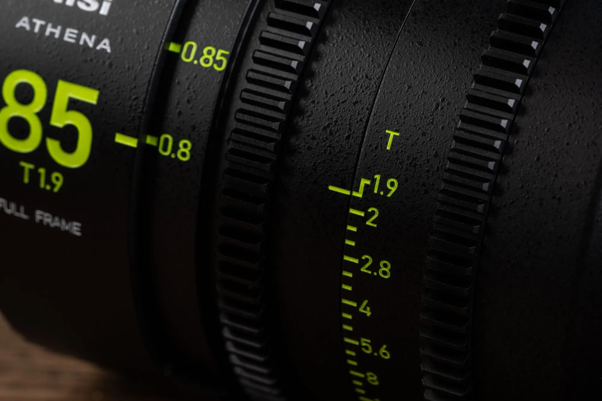 NiSi ATHENA PRIME Full Frame Cinema Lens Kit with 5 Lenses 14mm T2.4, 25mm T1.9, 35mm T1.9, 50mm T1.9, 85mm T1.9   Hard Case (E Mount)