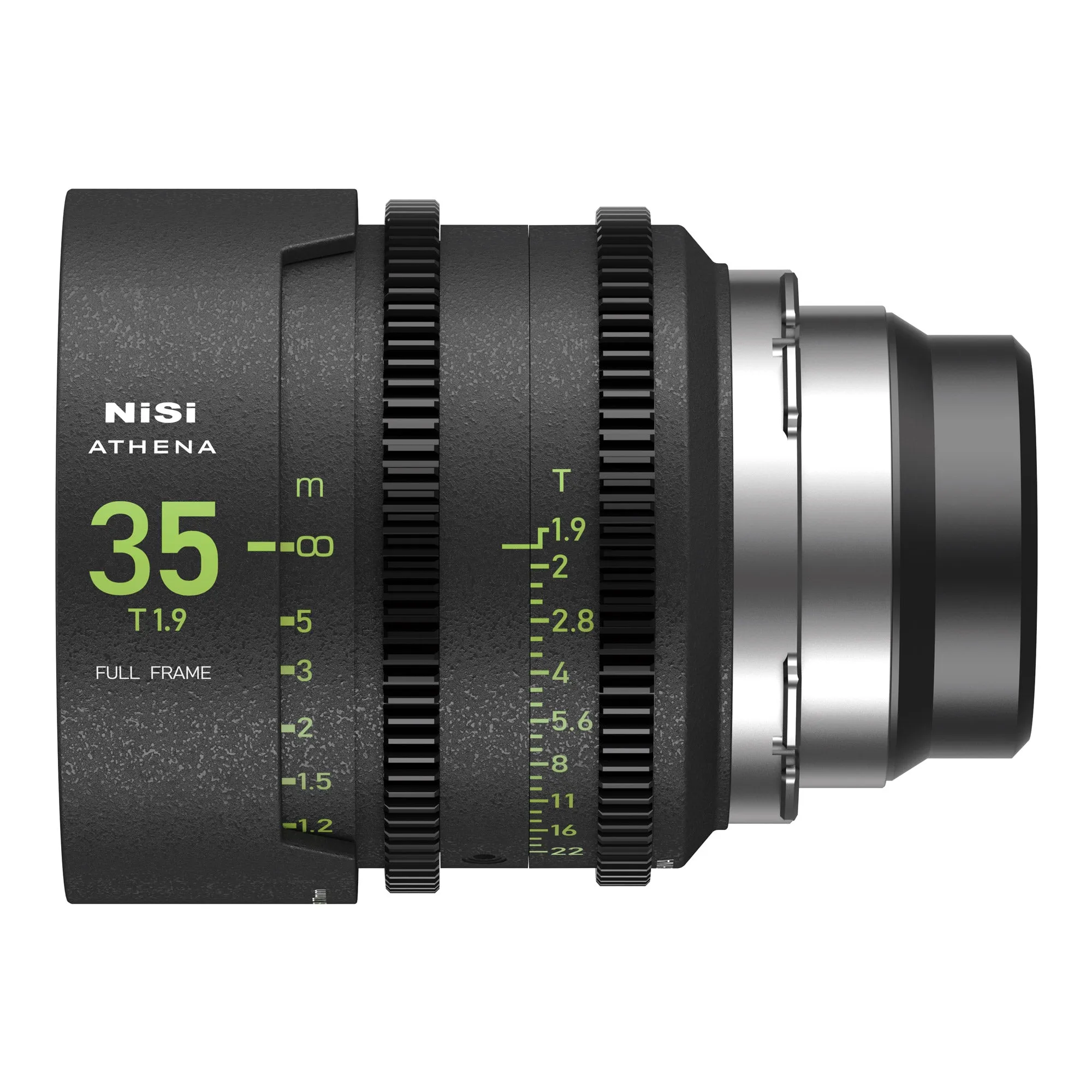 NiSi ATHENA PRIME Full Frame Cinema Lens Kit with 5 Lenses 14mm T2.4, 25mm T1.9, 35mm T1.9, 50mm T1.9, 85mm T1.9   Hard Case (PL Mount)