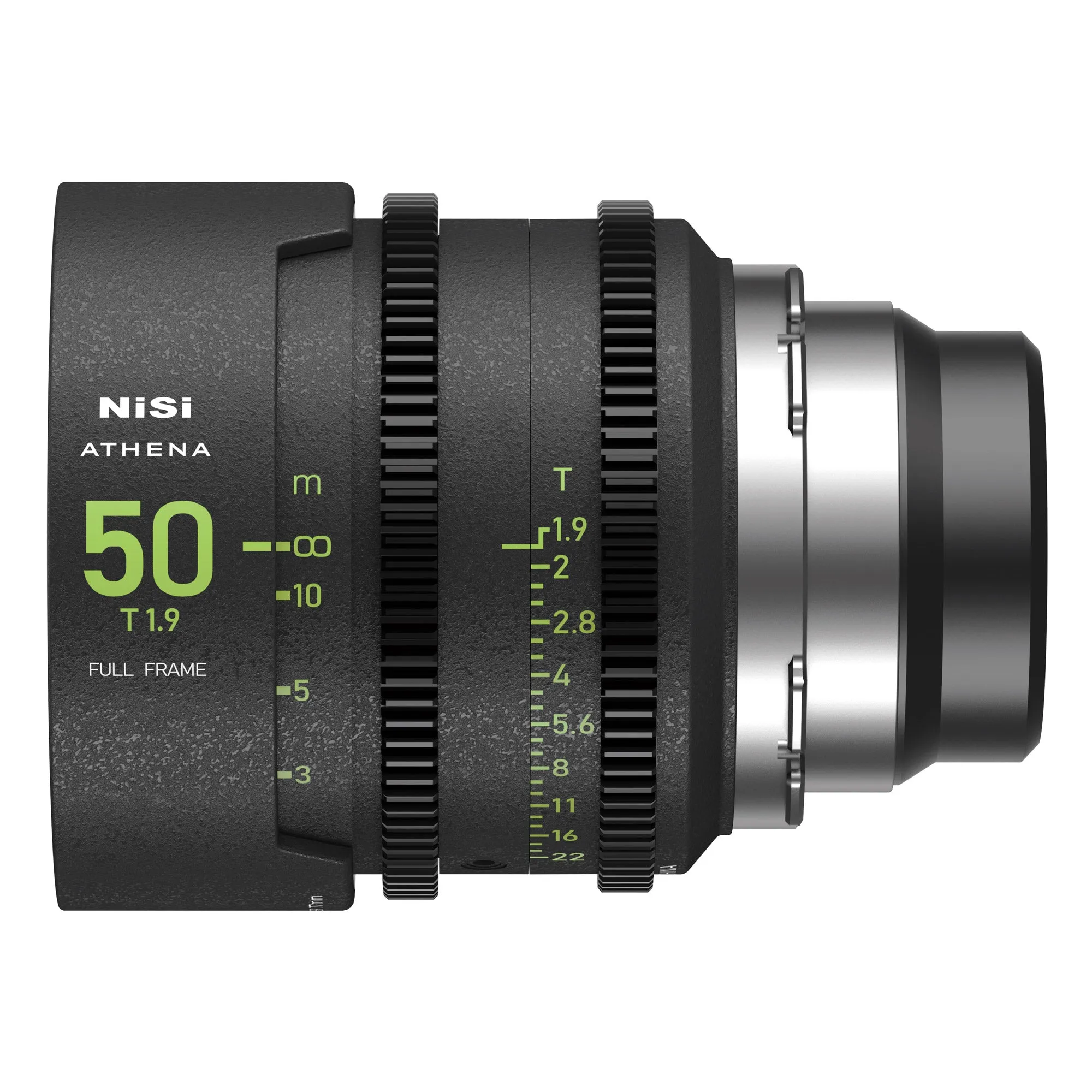NiSi ATHENA PRIME Full Frame Cinema Lens Kit with 5 Lenses 14mm T2.4, 25mm T1.9, 35mm T1.9, 50mm T1.9, 85mm T1.9   Hard Case (PL Mount)
