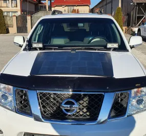Nissan Pathfinder 4th Gen (2012-2021) Lensun 90W Hood/Bonnet Flexible Solar Panel