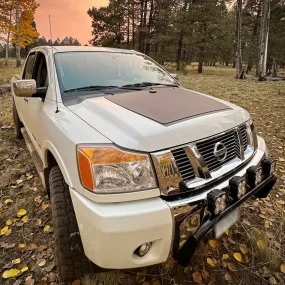 Nissan Titan 1st Gen (2003-2015) Lensun 100W Hood Flexible Solar Panel