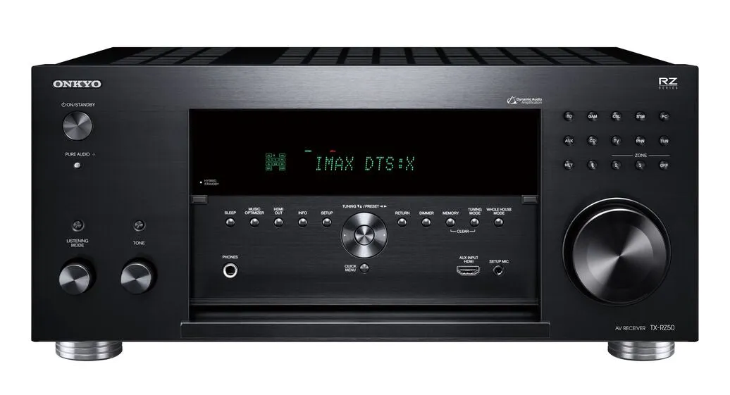 Onkyo TX-RZ50 9.2 AV Receiver with HDMI 2.1 and Dirac Live