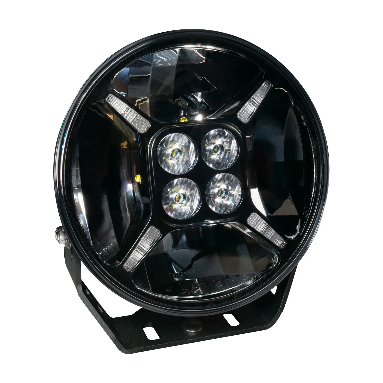 ORACLE Lighting 9" Multifunction 120W LED Spotlight – Round Post Mount