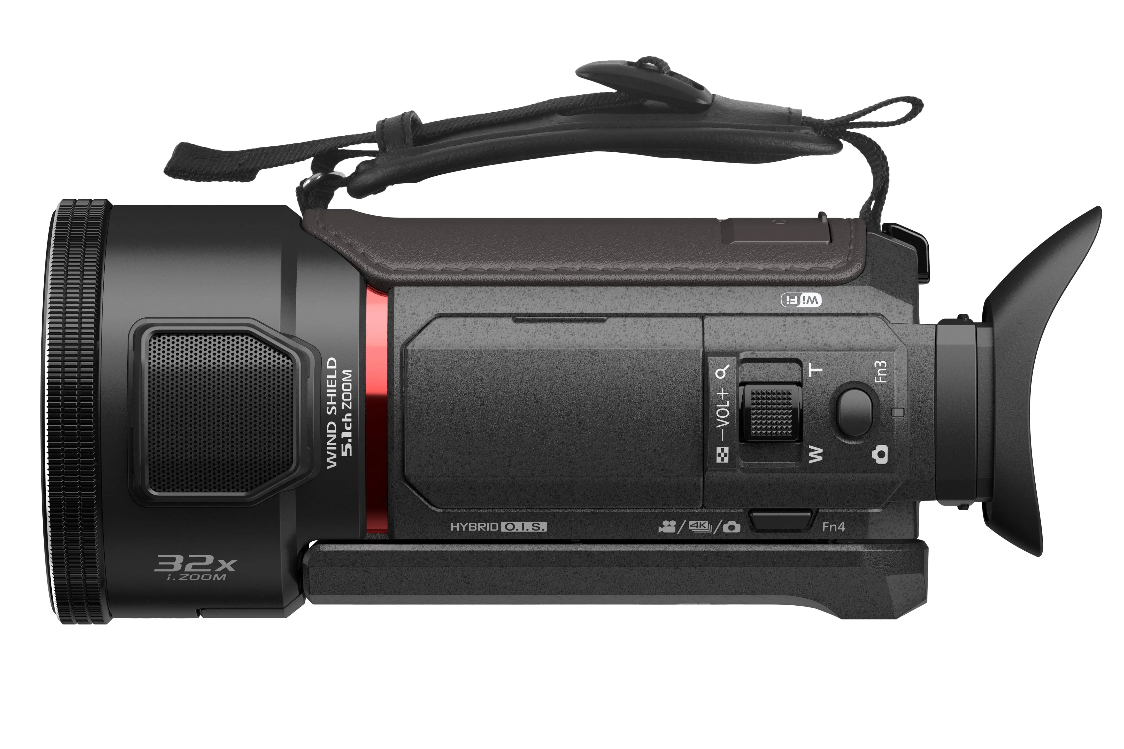 Panasonic HC-VXF1 4K Camcorder with 24x Optical Zoom, 3" LCD, WiFi & SD/SDHC/SDXC Compatibility - Black