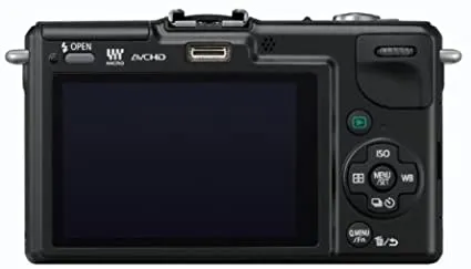 Panasonic Lumix DMC-GF2 Mirrorless Camera W/14mm Lens (Black)