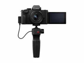 Panasonic LUMIX G100 Mirrorless 4K Vlogging Kit -w 12-32mm Lens and Tripod Grip - Black