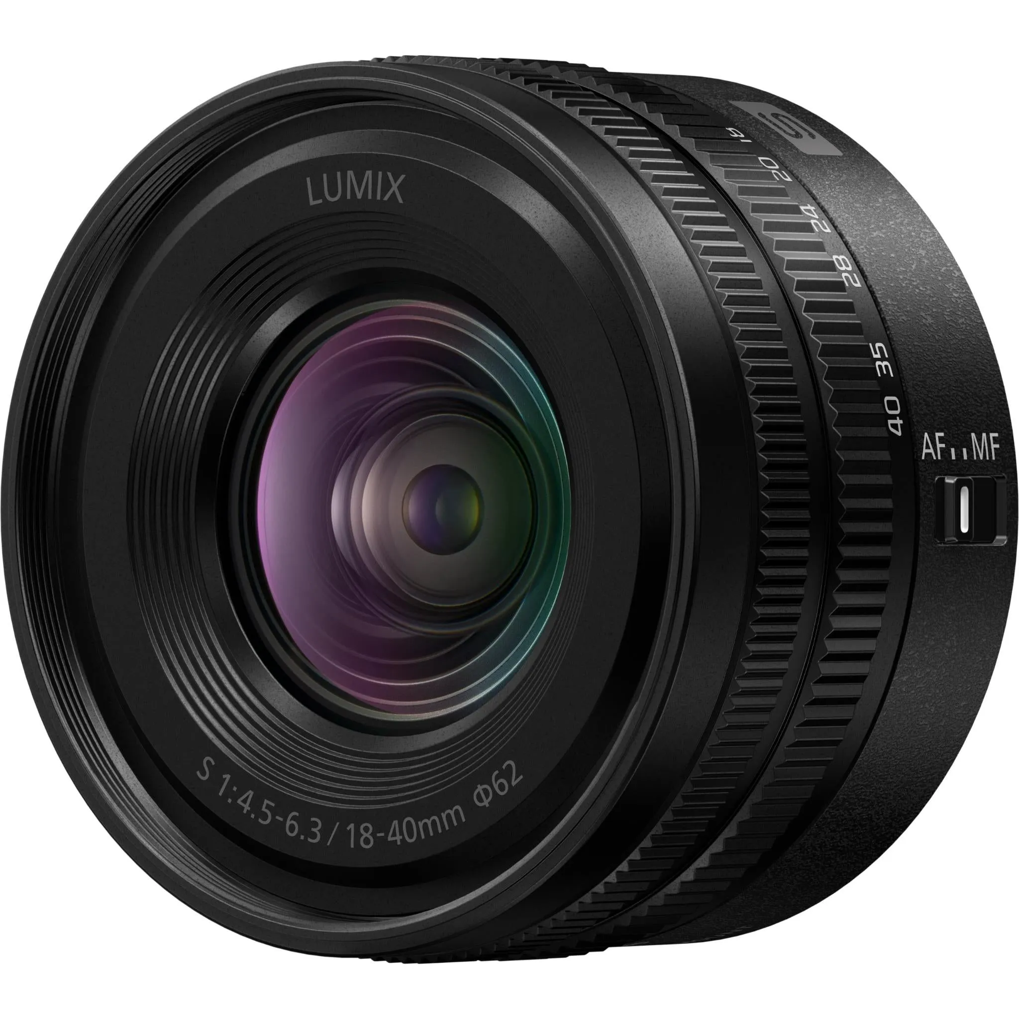 Panasonic LUMIX S 18-40mm F4.5-6.3 Compact Zoom Camera Lens