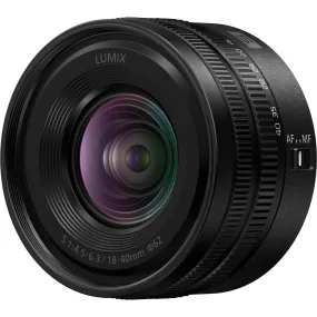 Panasonic LUMIX S 18-40mm F4.5-6.3 Compact Zoom Camera Lens