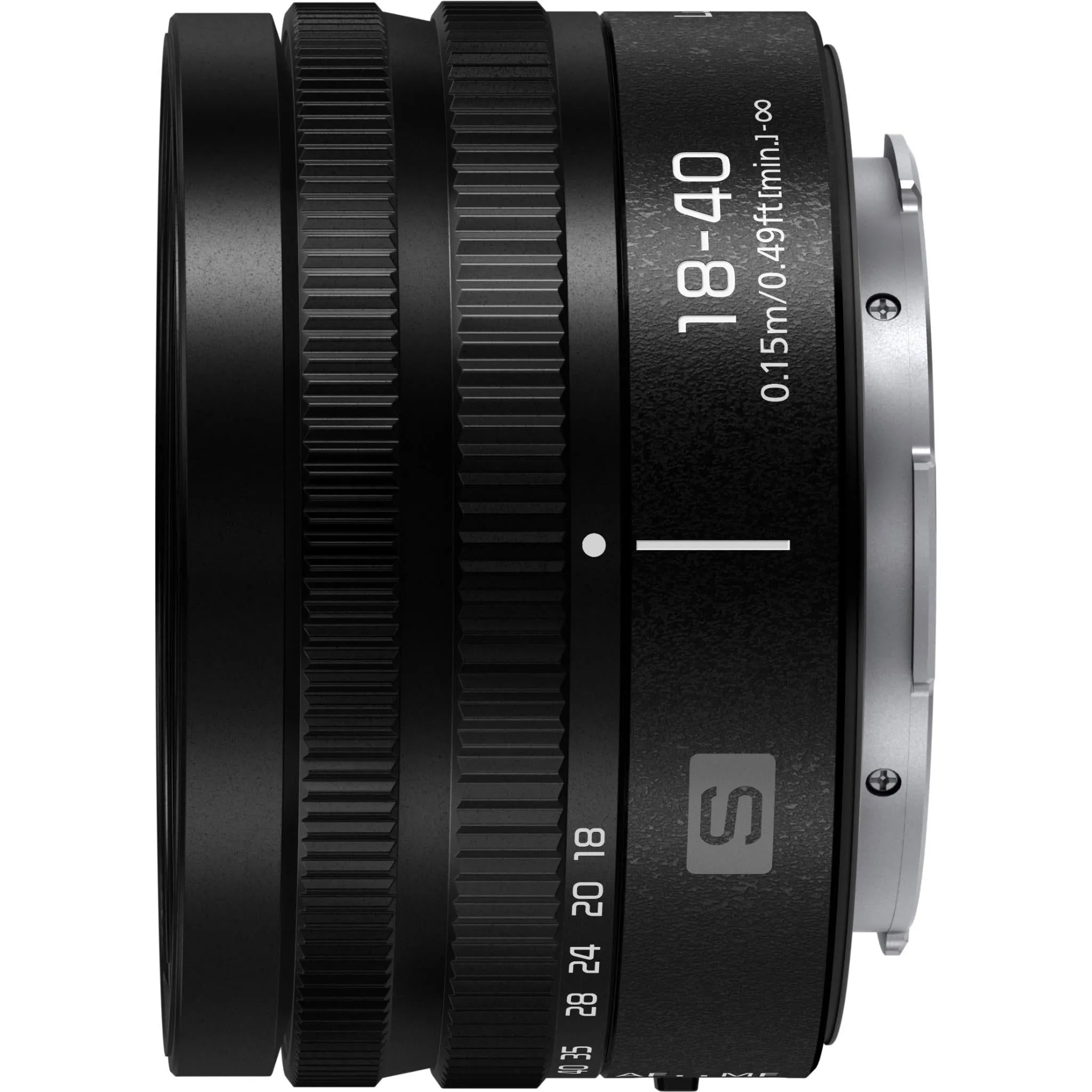 Panasonic LUMIX S 18-40mm F4.5-6.3 Compact Zoom Camera Lens