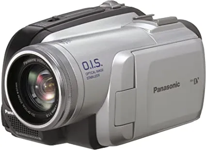 Panasonic PV-GS80 Ultra-Compact Mini DV Camcorder, 32x Optical Zoom, Color Viewfinder, Optical Image Stabilizer, 2.7" LCD Screen