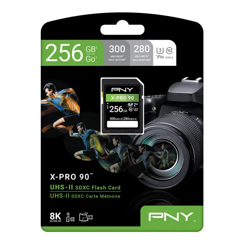 PNY X-PRO 90 256 GB SDXC UHS-II Class 10
