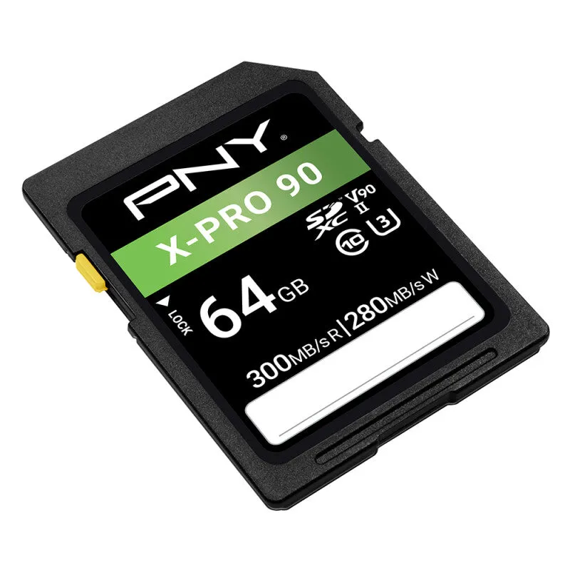 PNY X-PRO 90 64 GB SDXC UHS-II Class 10