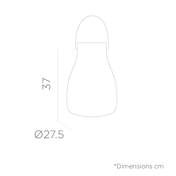 Portable speaker with light Kurby Play