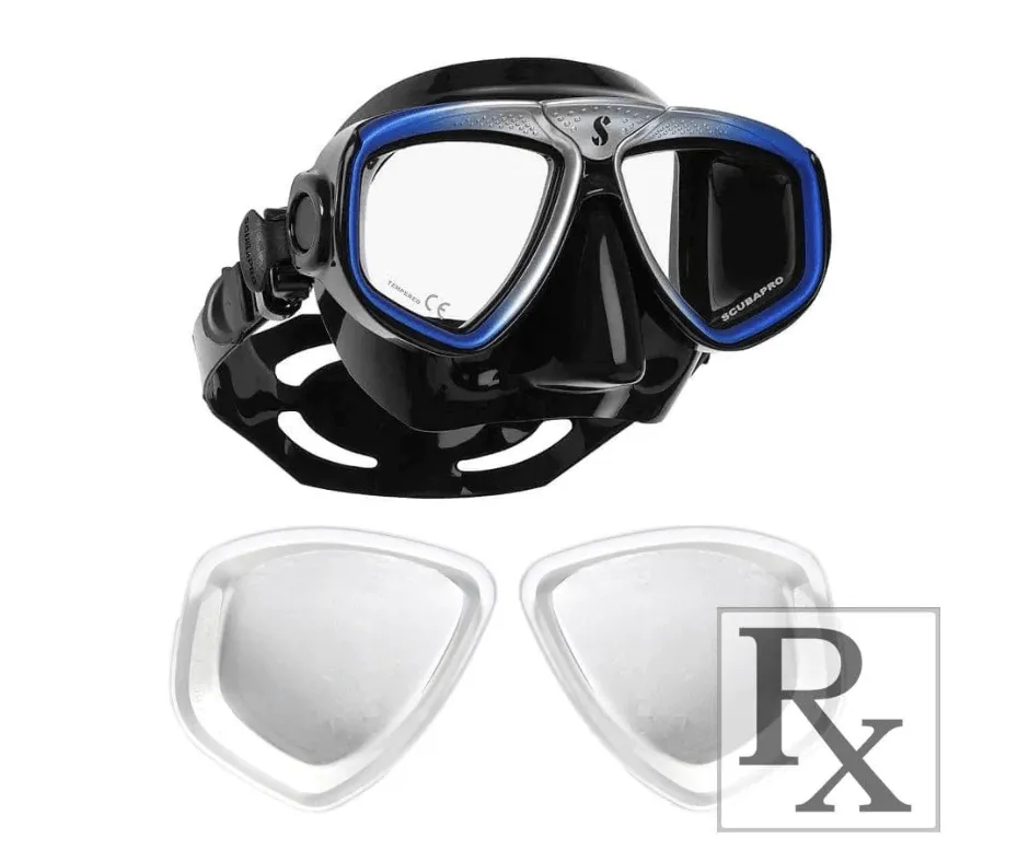 Prescription ScubaPro Zoom Dive Mask for Scuba Diving Snorkeling