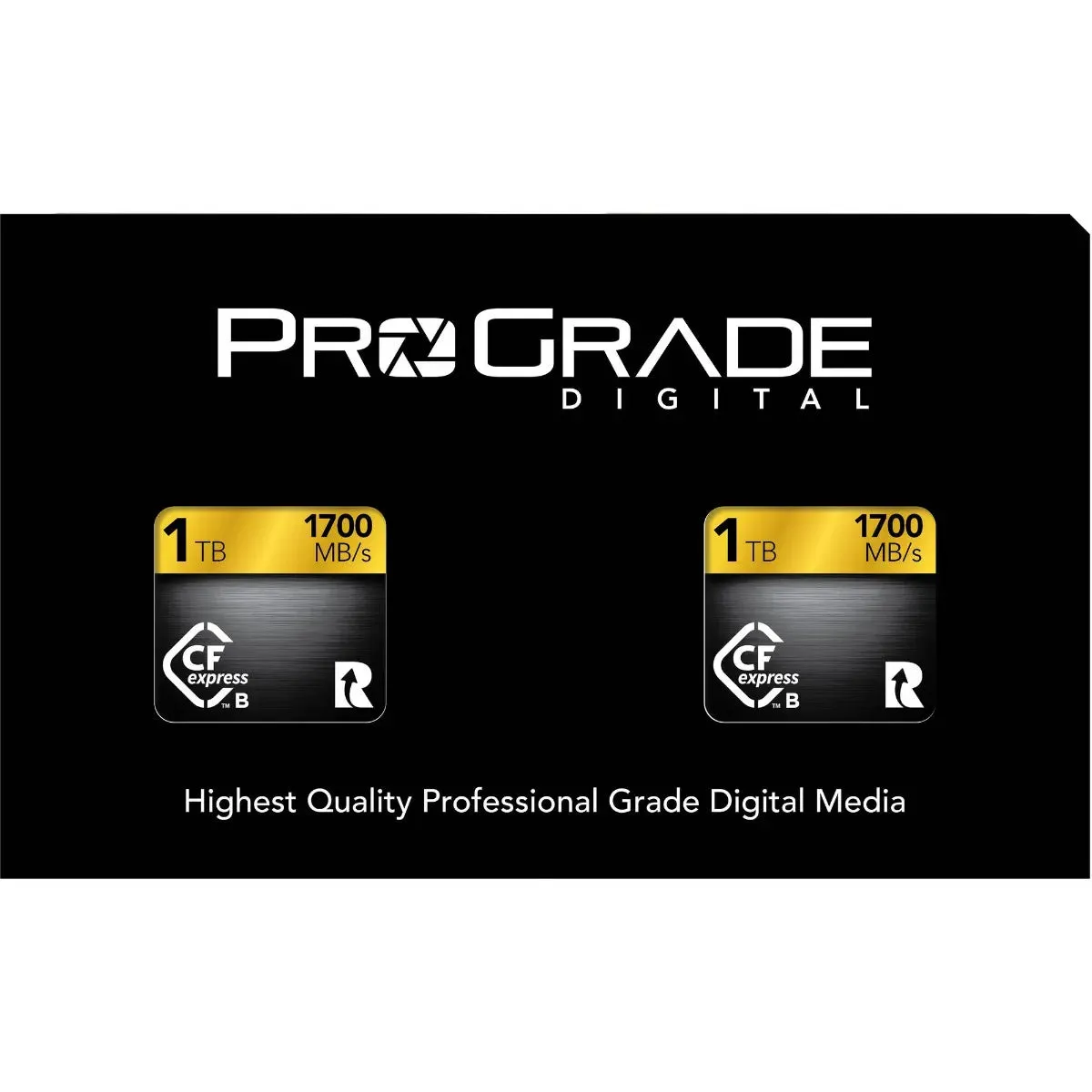 ProGrade Digital Gold 1TB CFexpress 2.0 Type B 1700MB/s Memory Card