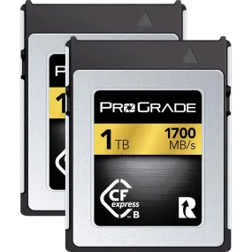 ProGrade Digital Gold 1TB CFexpress 2.0 Type B 1700MB/s Memory Card
